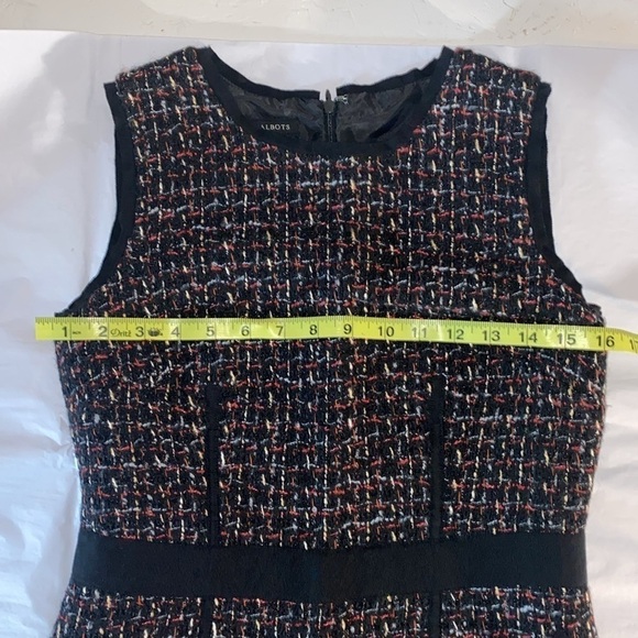 TALBOTS Tweed Wool Blend Dress - Picture 13 of 15